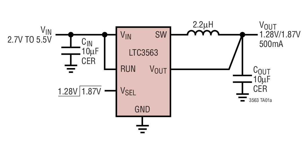 LTC3563Ӧͼһ